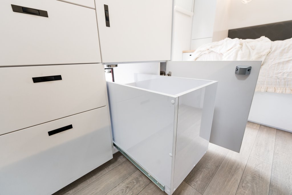 Two way pantry Rack for carvan