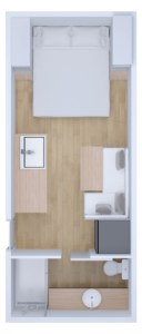 18’6 Rear Door L shape