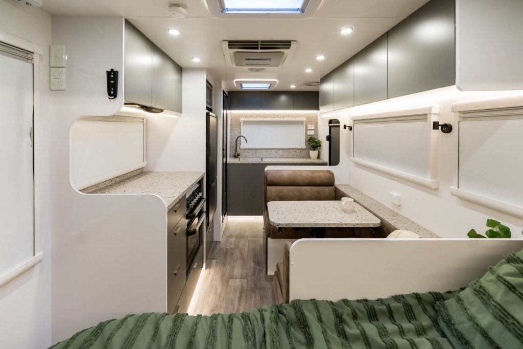 An example of a Grand Caravans internal colour scheme